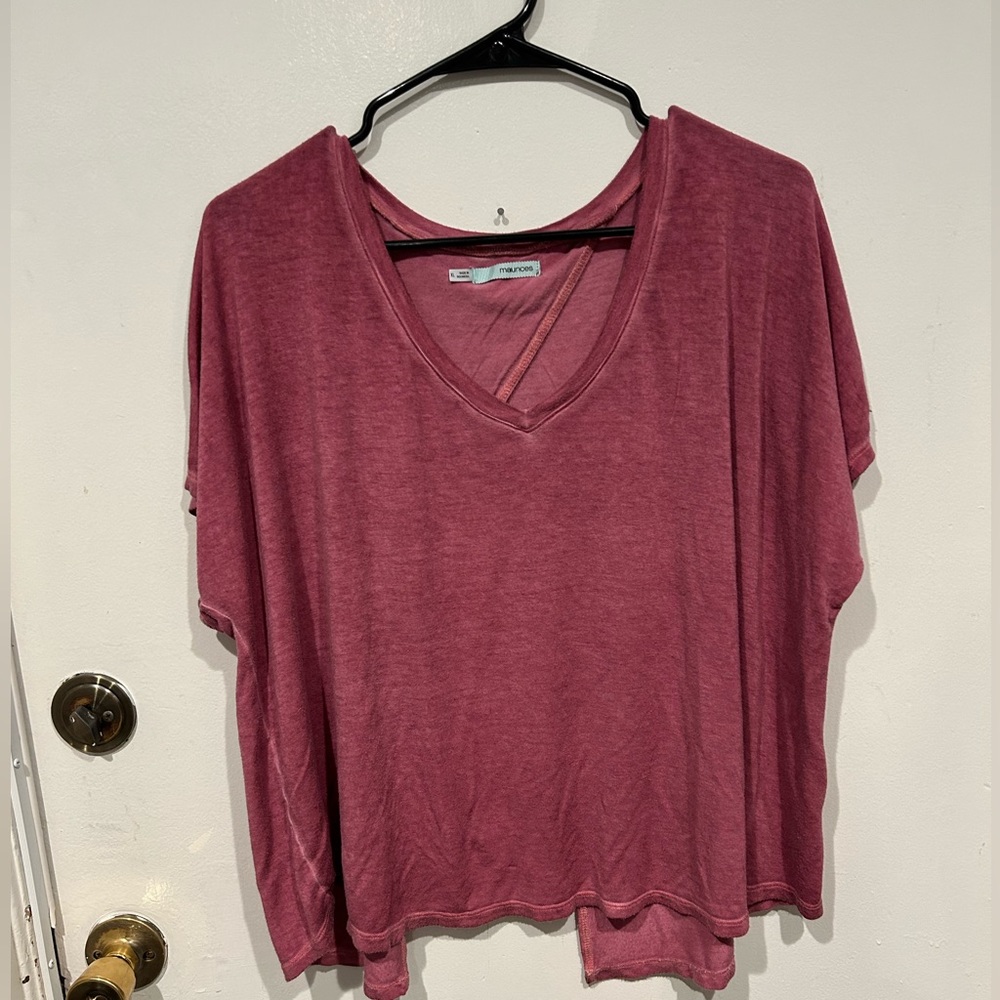 Maurice's Open Back Crop Top